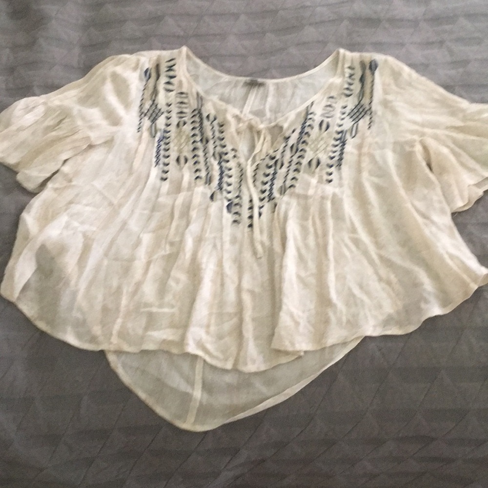 Urban Outfitters Peasant Top